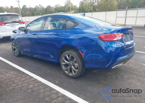 2016 Chrysler 200 S from USA, damaged, VIN 1C3CCCDG3GN105467